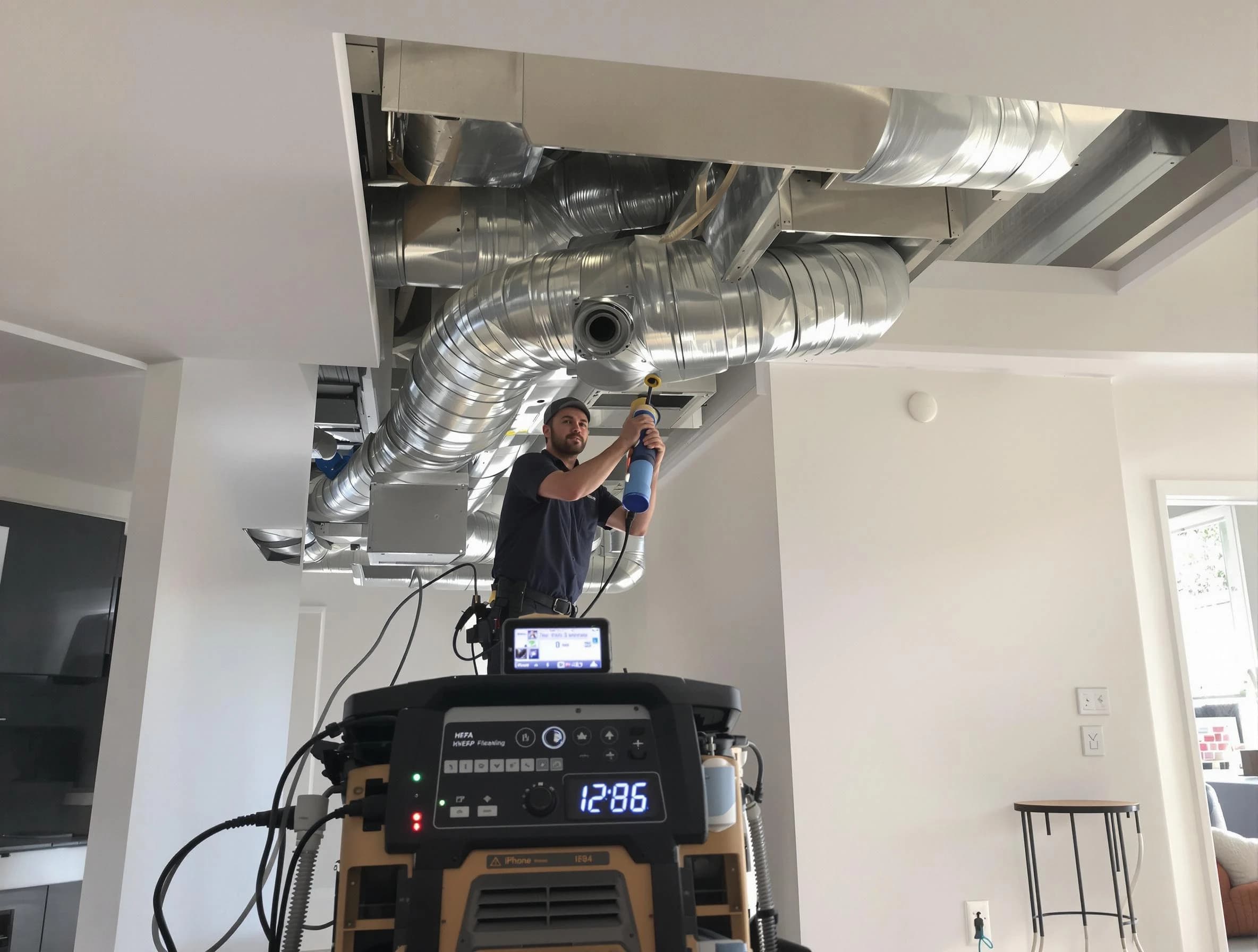 Advanced pure air duct cleaning by Milton Air Duct Cleaning in Milton