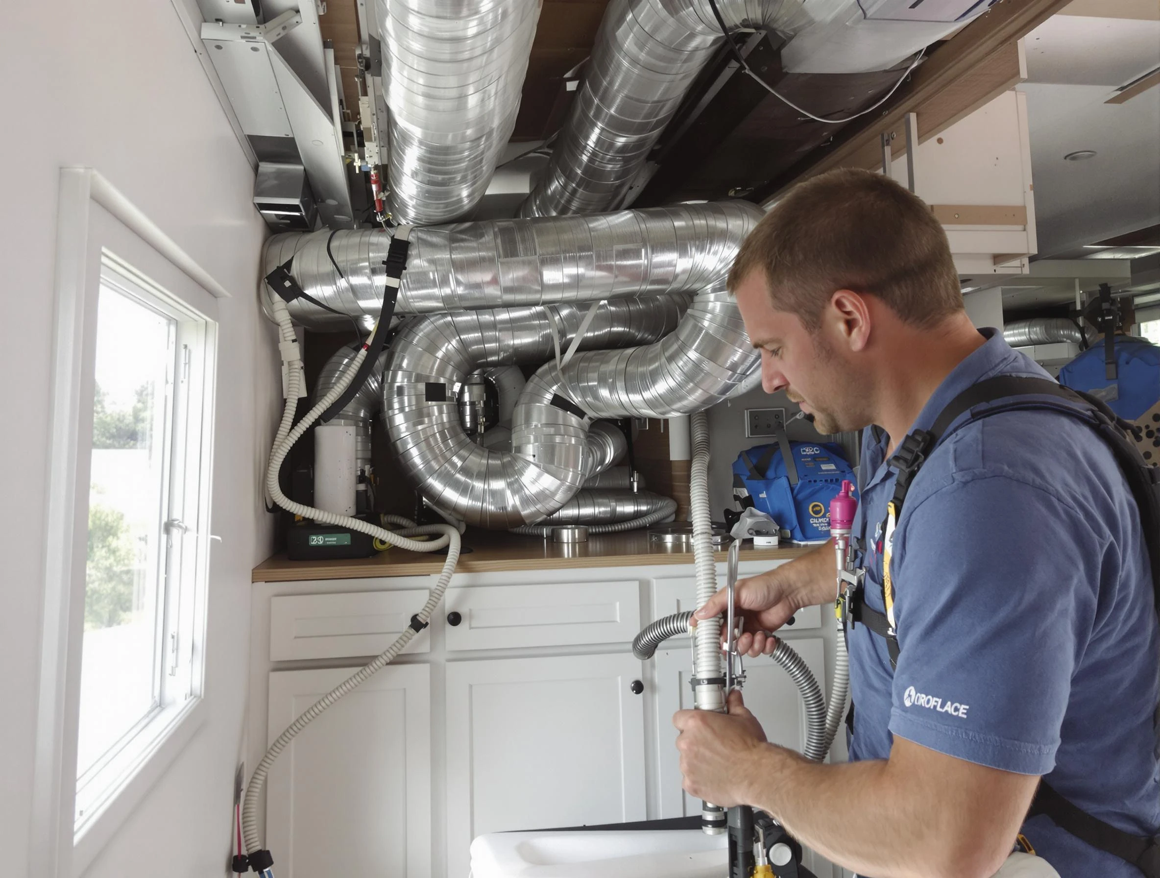 Mobile Home Air Duct Cleaning in Milton