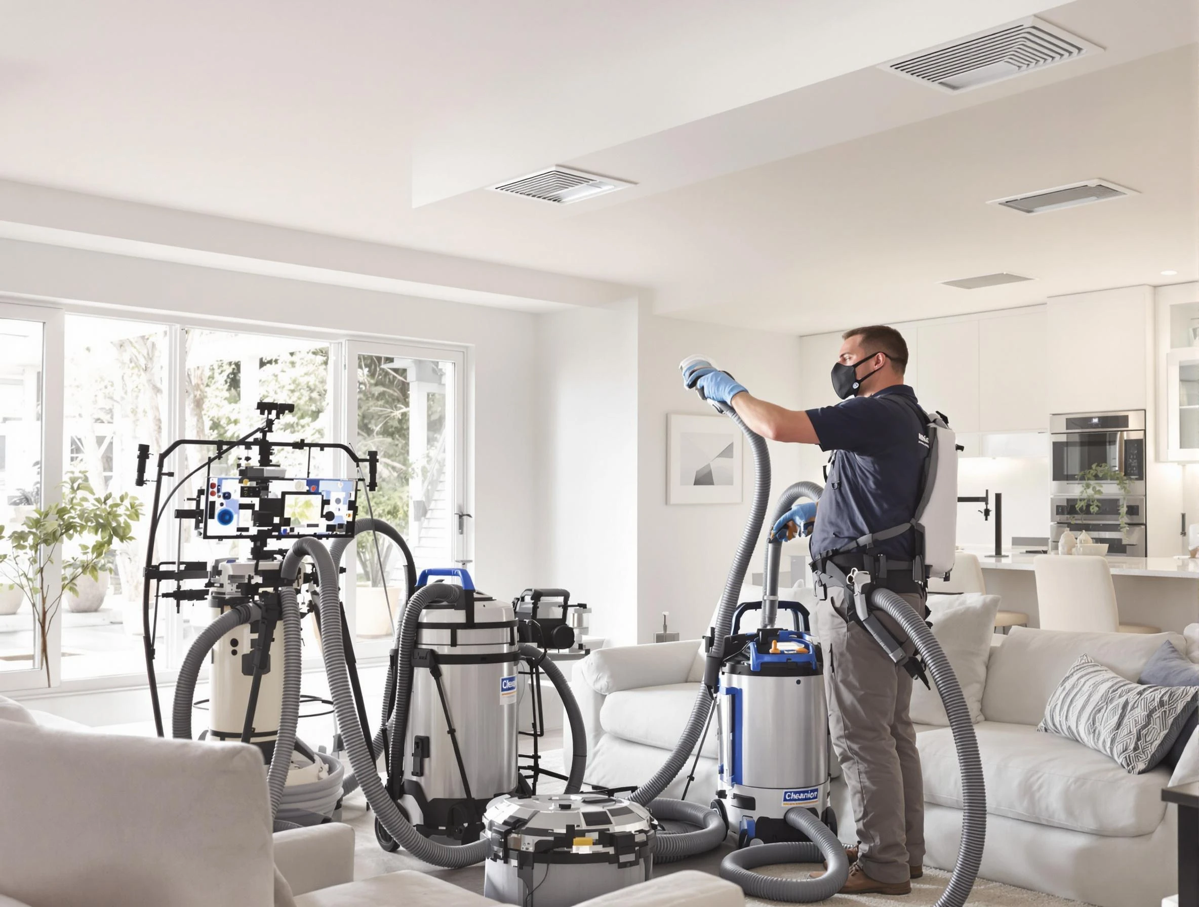 Professional AC duct cleaning by Milton Air Duct Cleaning in Milton