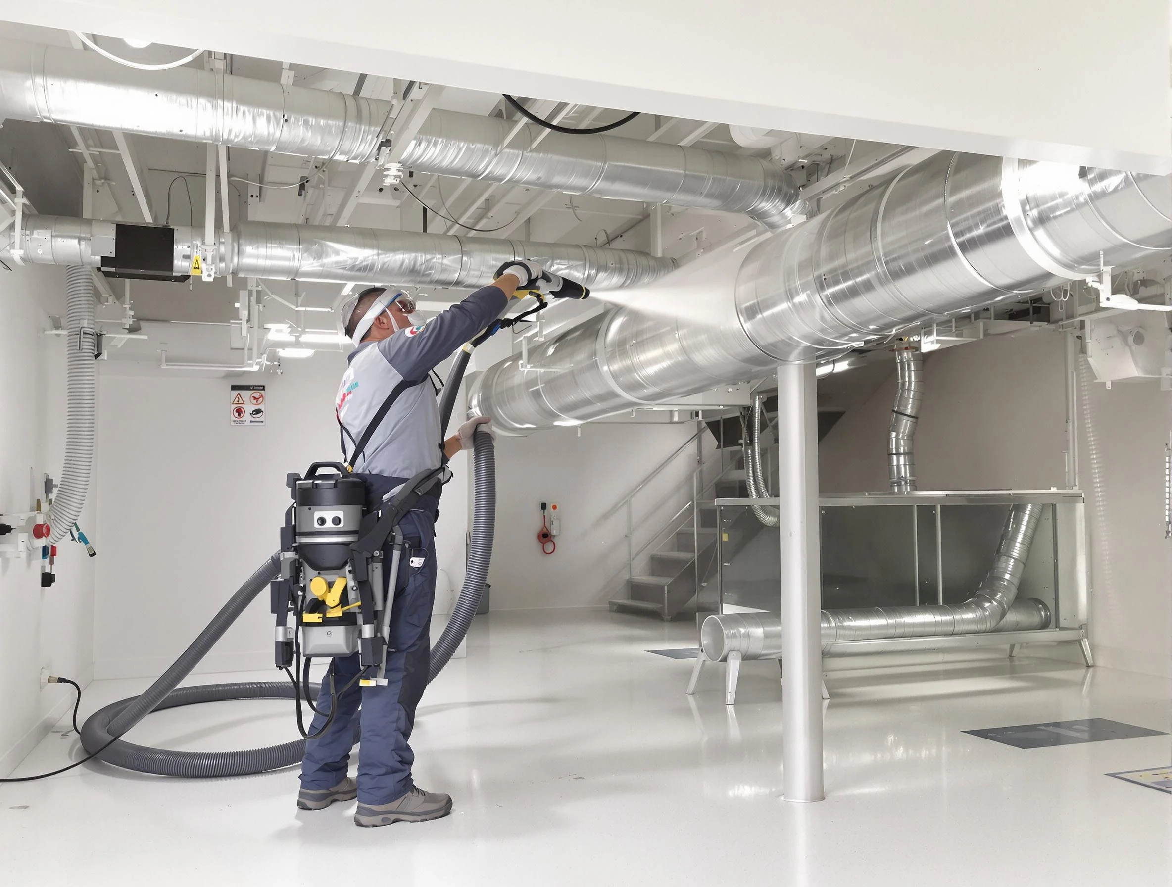 Professional central duct cleaning by Milton Air Duct Cleaning in Milton