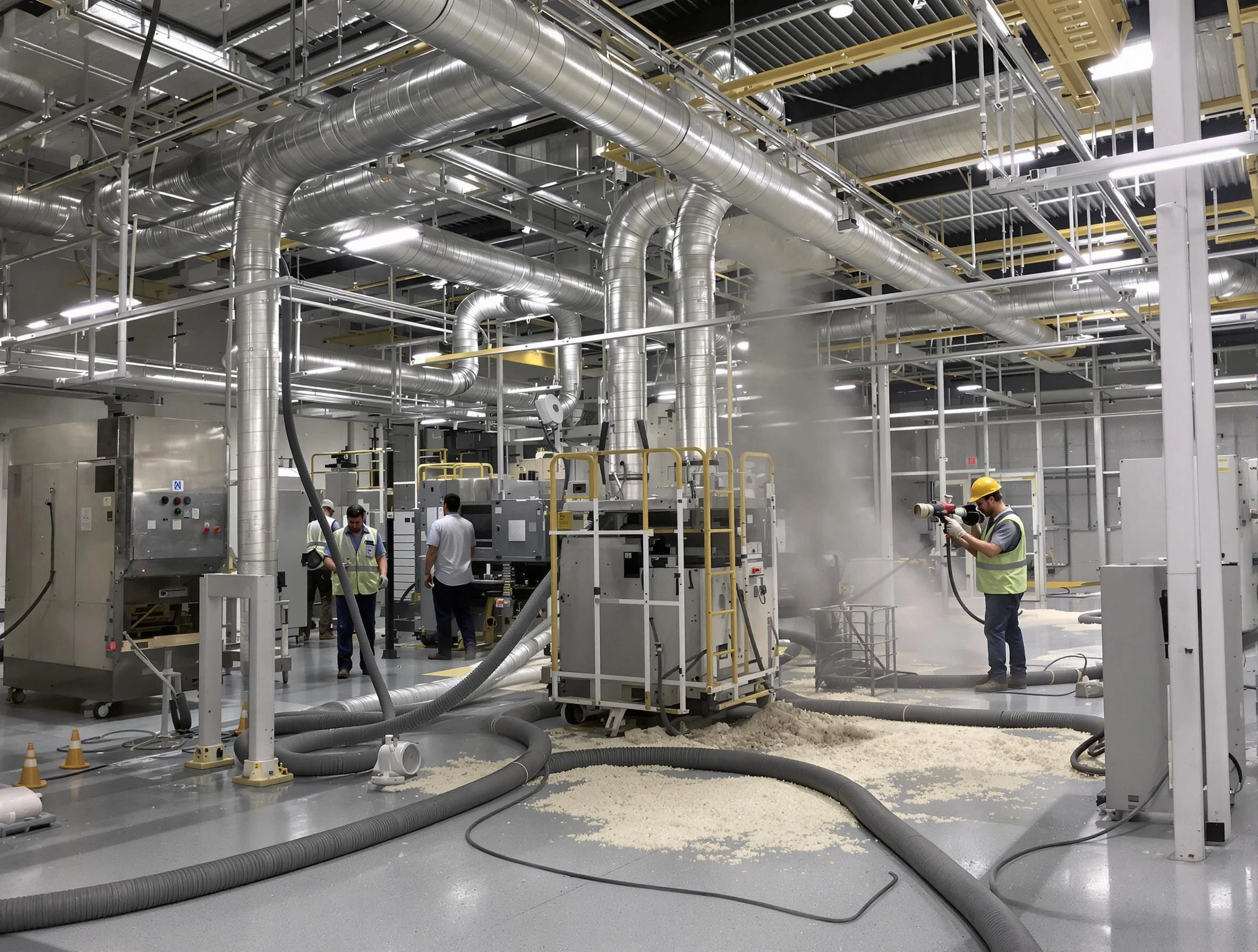 Heavy-duty industrial duct cleaning by Milton Air Duct Cleaning in Milton